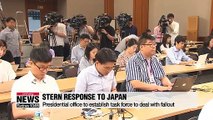 S. Korea's presidential office express 'deep regret' over Japan's whitelist decision