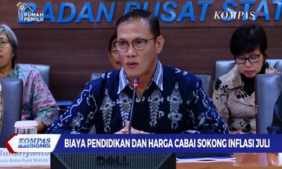 Biaya Pendidikan dan Harga Cabai Sokong Inflasi Juli