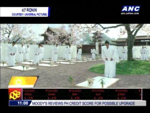 Watch Keanu Reeves in '47 Ronin' trailer