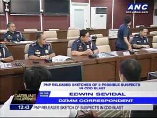 Descargar video: PNP releases sketches of CDO blast suspects