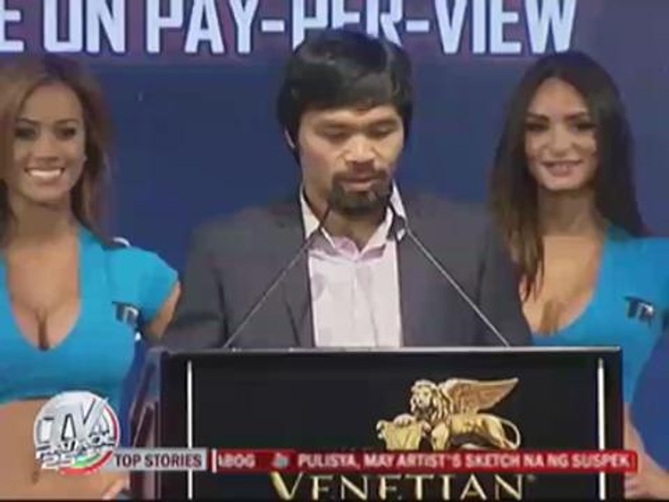 Pacquiao draws crowds at Macau presser