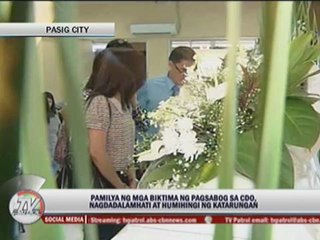 Wife mourns for hero doc in CDO blast