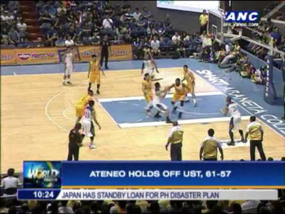 Ateneo holds off UST