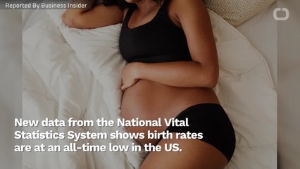 Birth Rates At An All Time Low