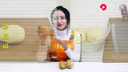 【Homemade potato chips】想吃薯片不用买，自己在家就能做，一个土豆做一大盘，比买的好吃