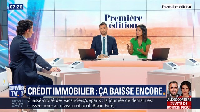 Crédit immobilier : ça baisse encore