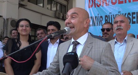 Tunç Soyer işçilerin zaferini Çav Bella ile böyle kutladı