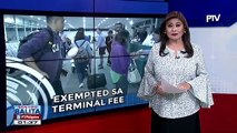 Pag-avail ng mga estudyante sa free terminal fee sa CAAP airports, ipinaliwanag