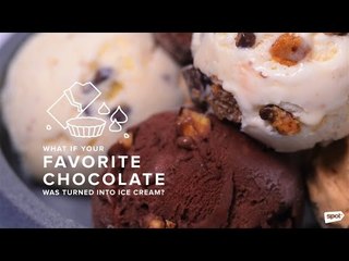 WATCH: What If Your Favorite Chocolate Was Turned Into Ice Cream?