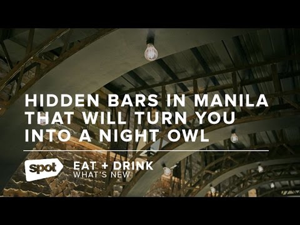 Hidden Bars in Manila That Will Turn You Into a...