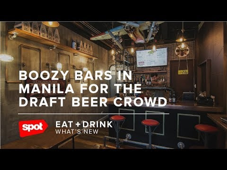 Boozy Bars in Manila for the Draft Beer Crowd