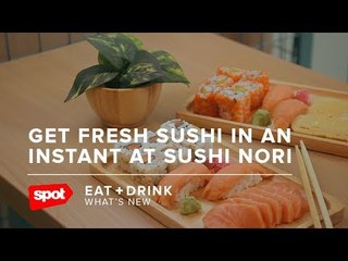 Get Fresh Sushi in an Instant at Sushi Nori