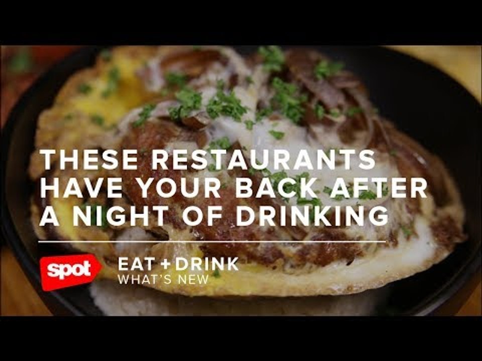 These Restaurants Have Your Back After A Night of Drinking