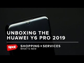 Unboxing the Huawei Y6 Pro 2019