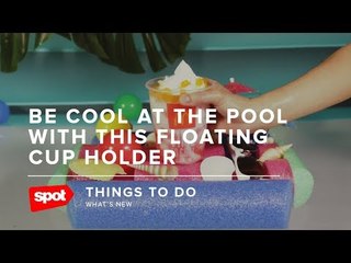 Chill at the Pool With This DIY Floating Cup Holder