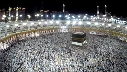 Hacı adayları kutsal topraklarda