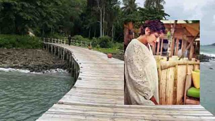 Sonali Bendre off to Paradise with husband & son | FilmiBeat