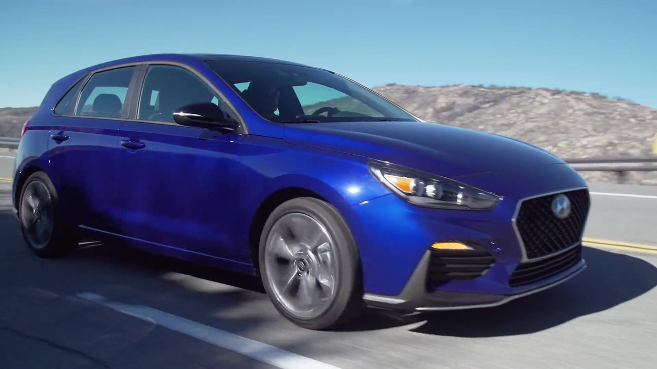 2020 Hyundai Elantra GT N Line Driving Video