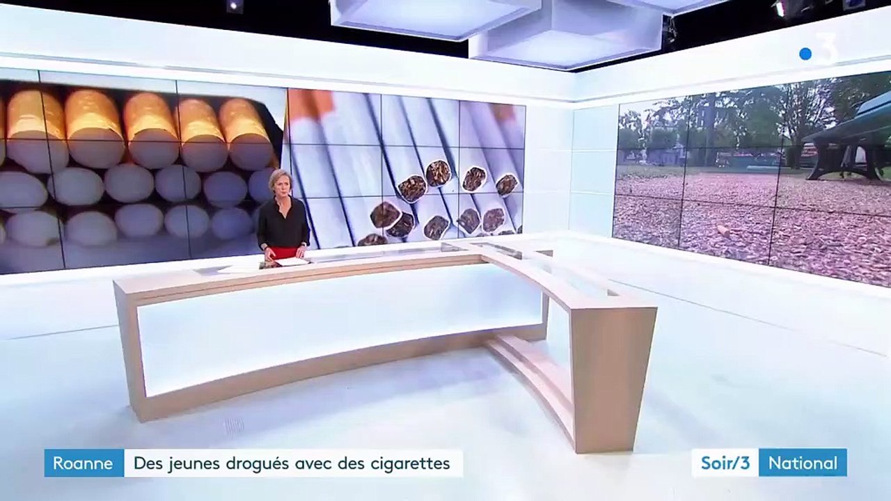 Roanne : des jeunes drogués avec des cigarettes