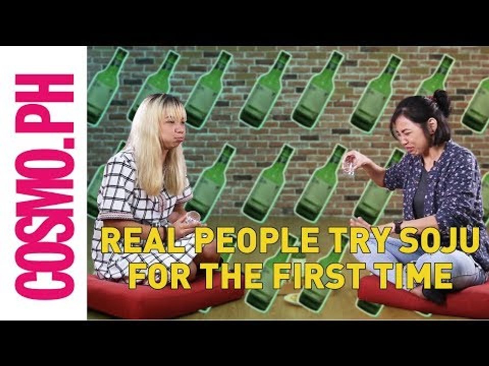 Real People Try Soju For The First Time