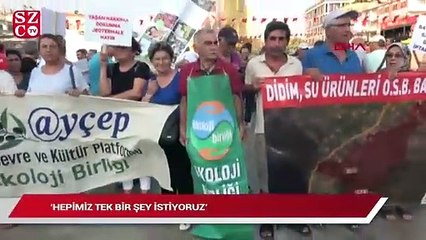 Aydın’da çevrecilerden JES ihaleleri öncesi basın açıklaması