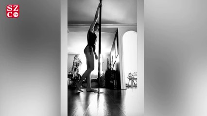 Güliz Ayla’dan direk dansı performansı