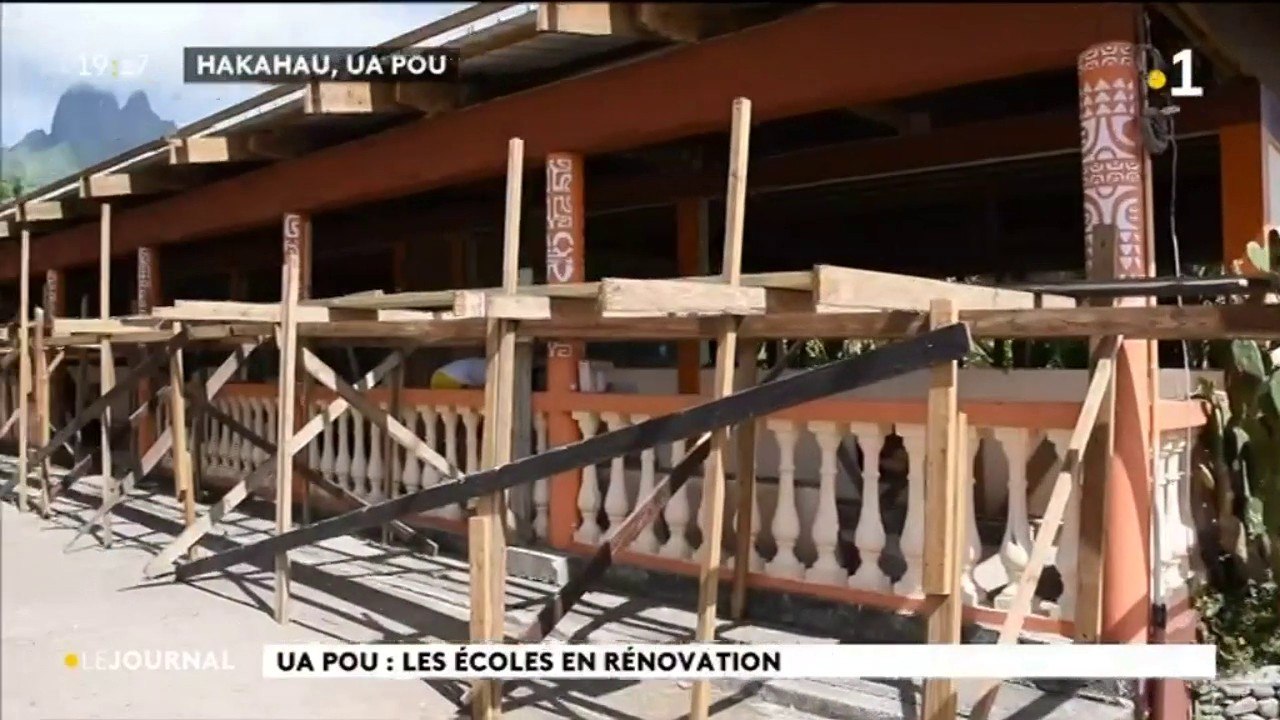 Ua Pou : Les écoles en rénovation