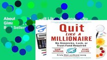 About For Books  Quit Like a Millionaire: No Gimmicks, Luck, or Trust Fund Required  Best Sellers