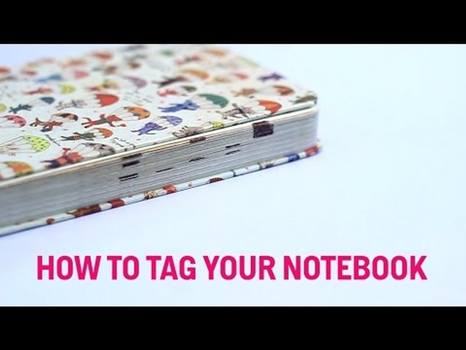 How To Tag Your Notebooks
