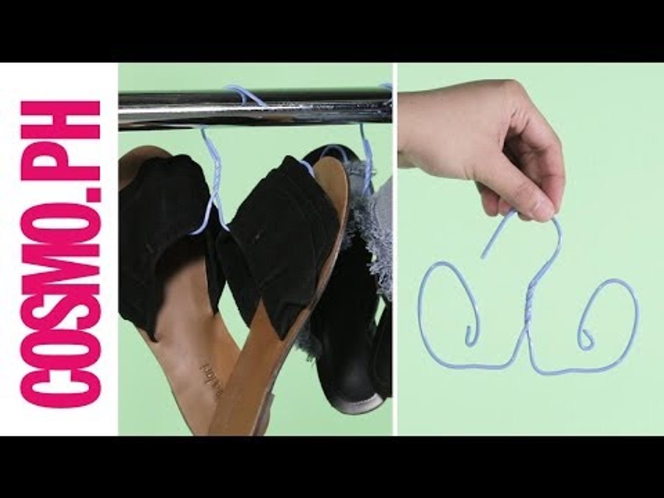 DIY Shoe Hanger
