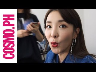 Sandara Park Vlogged Her Own Cosmo Cover Shoot