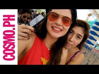 Bela Padilla And Dani Barretto In Ocean Park Hong Kong