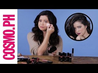 Sue Ramirez Does The No Mirror Makeup Challenge!
