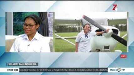 Dua Putri Asal Papua Jadi Pilot Garuda Indonesia (1)