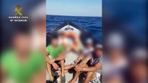 Intensa persecución en alta mar: La Guardia Civil interviene en Huelva más de 3 t de hachís