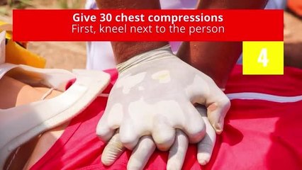 What to do when someone is in cardiac arrest