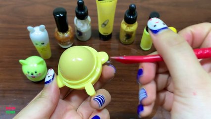Slime Coloring with Makeup Compilation || Most Satisfying Slime s ASMR #6