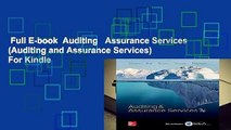 Full E-book  Auditing   Assurance Services (Auditing and Assurance Services)  For Kindle