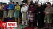 King performs friday prayers at Putra Mosque