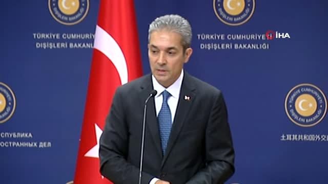 Dışişleri Bakanlığı Sözcüsü Hami Aksoy: Beklentilerimizin karşılanmadığını anladığımız halde...