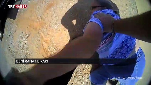 ABD polisinden 65 yaşındaki kadına şiddet