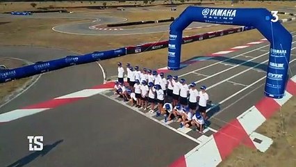 Une colonie de vacances de Moto