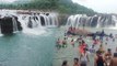 బొగత జలపాతానికి పోటెత్తుతున్న పర్యాటకులు || Bogatha Waterfalls Attracting Tourists In Rainy Season