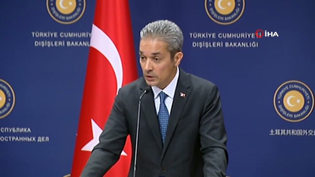 Dışişleri Sözcüsü Aksoy; Suriye'de Yeni İnsani Trajedi Yaşanmasını İstemiyoruz