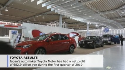 Toyota logs 3.9 percent increase in first quarter net profit