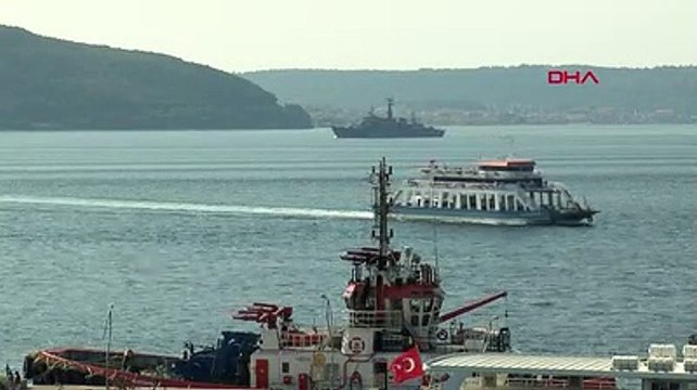 Rus savaş gemisi Akdeniz'e iniyor