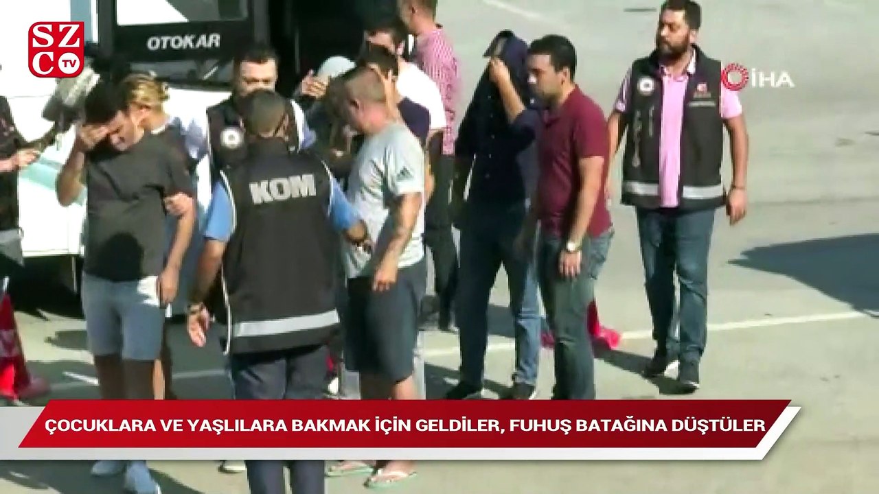Çocuklara ve yaşlılara bakmak için geldiler, fuhuş batağına düştüler