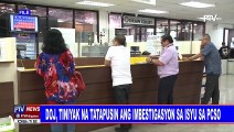 NBI, pinagsusumite ng inisyal na resulta ng imbestigasyon sa PCSO