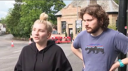 Habitantes de Whaley Bridge não ganharam para o susto