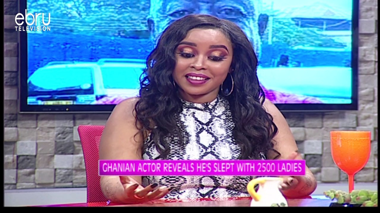 Actor Admits He Has Slept With 2500 Ladies